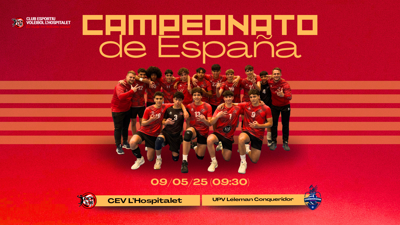 Streaming: CEV L'Hospitalet vs UPV Léleman Conqueridor